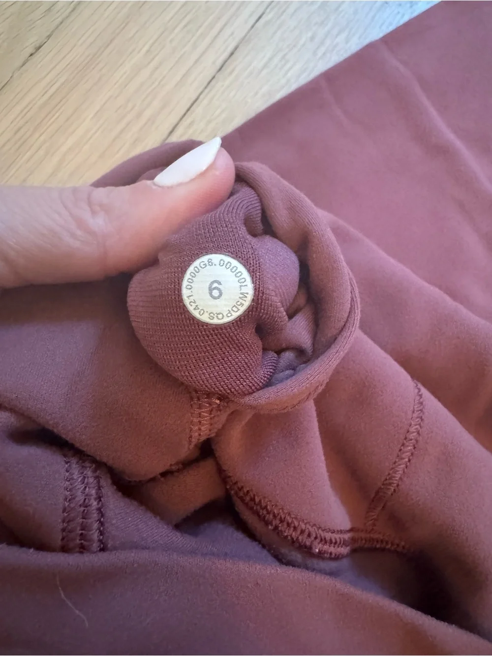 lululemon athletica Align Leggings Mauve, size 6